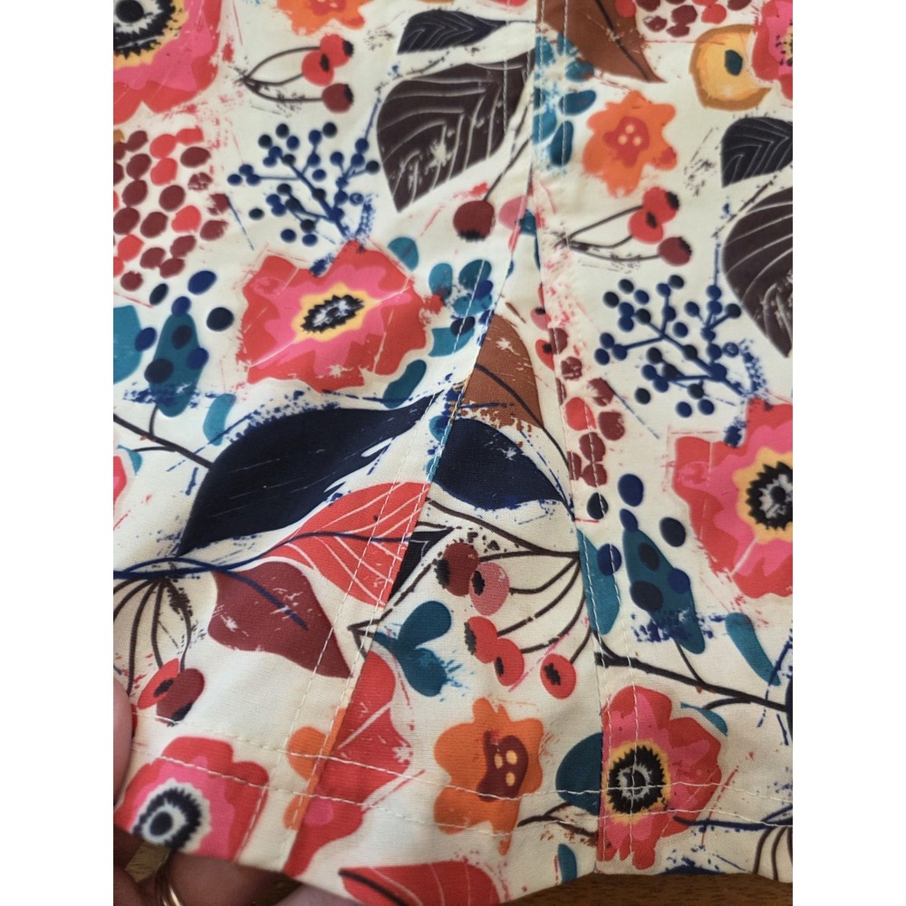 Ripskirt Hawaii Women's Medium Tropical Floral‎ Wrap  Cover Up Summer - Picture 6 of 12